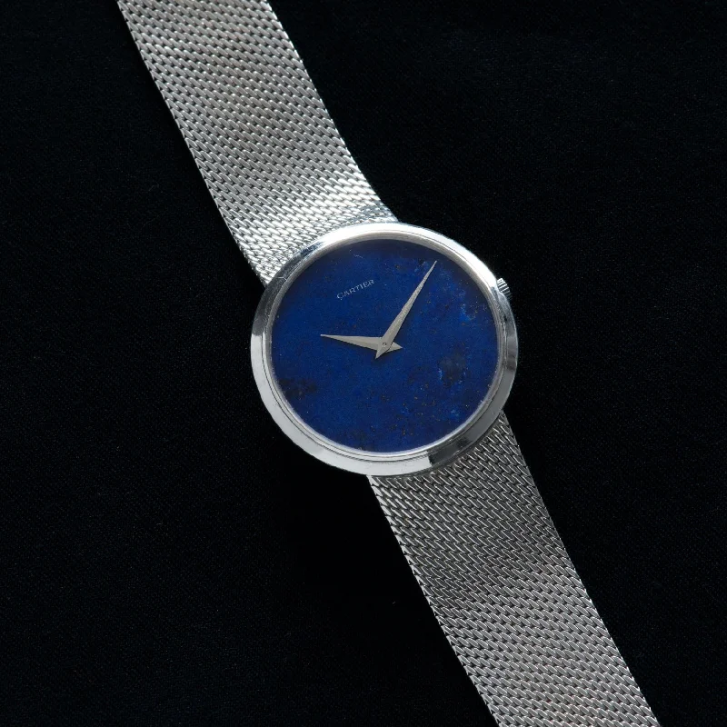 Cartier White Gold Lapis by Piaget