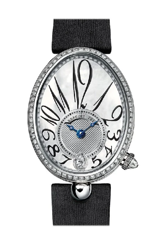 Breguet Reine De Naples Mother of Pearl Dial Diamond Automatic Ladies Watch 8918BB58864D00D