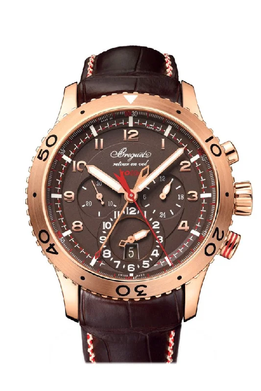 Breguet Transatlantique Type XXII Flyback Men's Watch 3880BRZ29XV