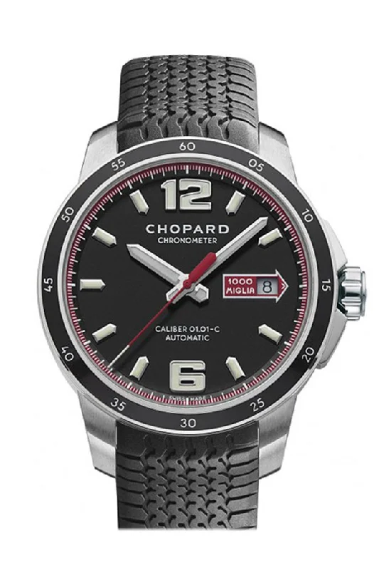 Chopard GTS Black Rubber Black Dial 168565/3001