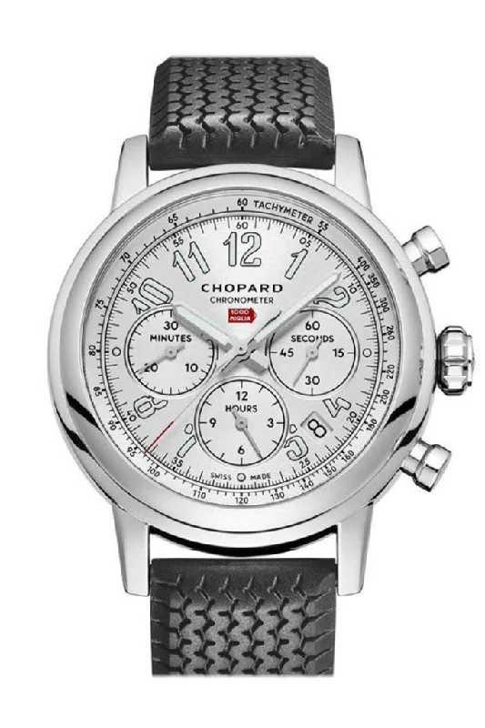 Chopard Mille Miglia Black Rubber Silver Dial 168589/3001