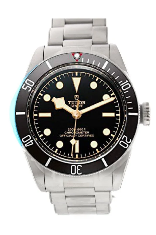 Tudor Heritage Black Bay Steel Black Dial Automatic Steel Men's Watch 79230N