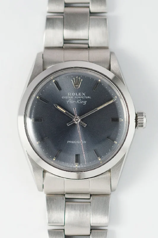 ROLEX Air-King Ref.5500 Blue Gray Color Dial