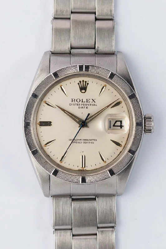 ROLEX OYSTER PERPETUAL DATE Ref.6581 Big ROLEX Logo