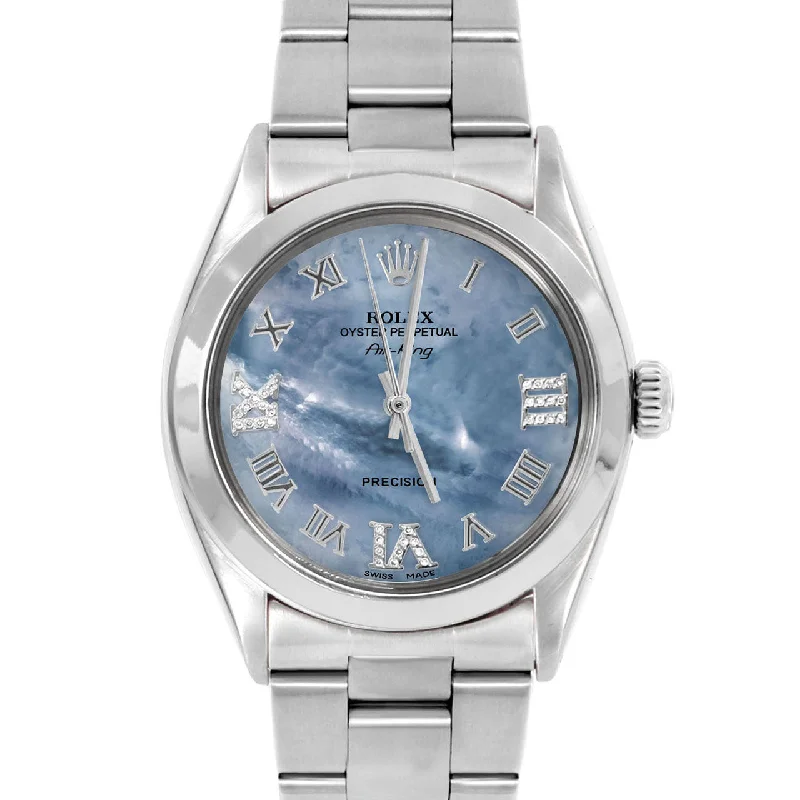 Rolex Air King 34mm | 5500-SS-BLMOP-RDR369-SMT-OYS