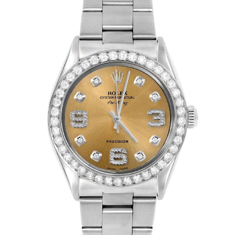 Rolex Air King 34mm | 5500-SS-CHM-8DA369-2CT-OYS