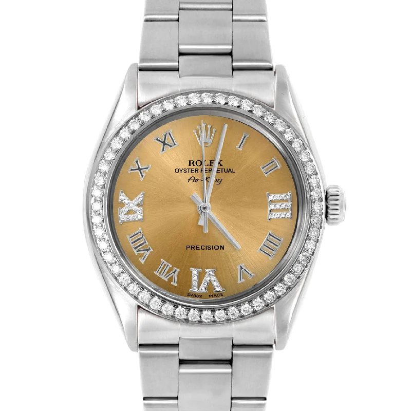 Rolex Air King 34mm | 5500-SS-CHM-RDR369-BDS-OYS