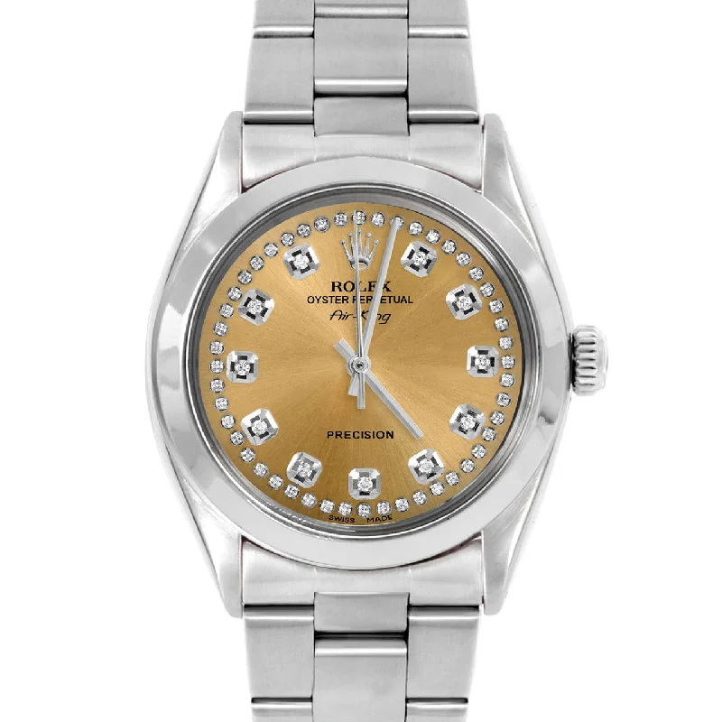 Rolex Air King 34mm | 5500-SS-CHM-STRD-SMT-OYS