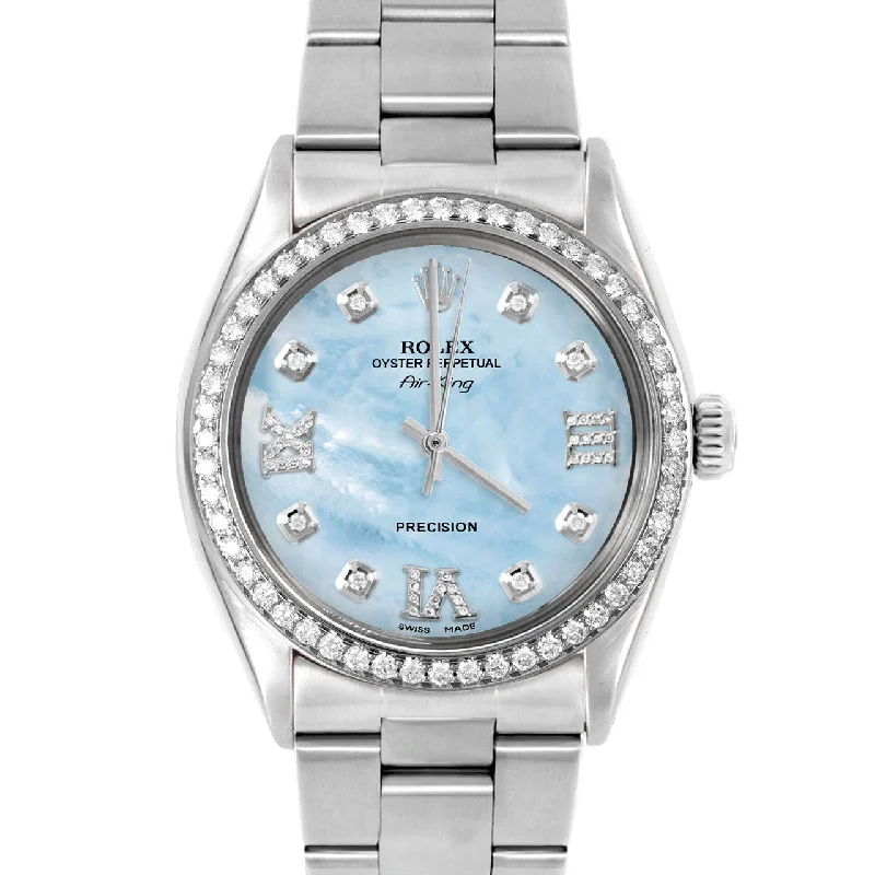 Rolex Air King 34mm | 5500-SS-LBMOP-8DR369-BDS-OYS