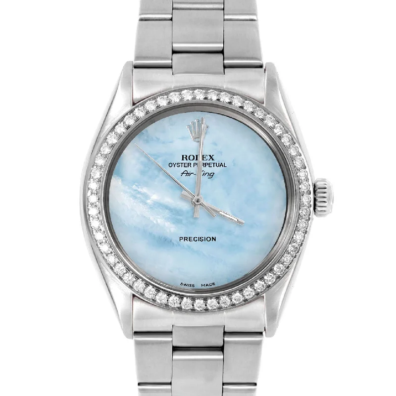 Rolex Air King 34mm | 5500-SS-LBMOP-NOHM-BDS-OYS