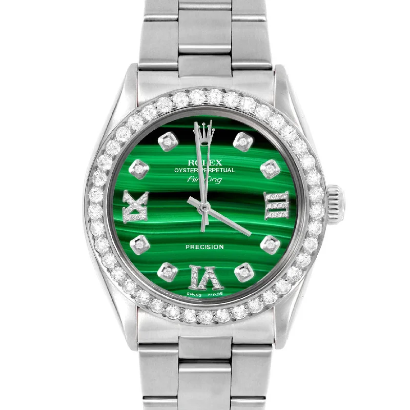 Rolex Air King 34mm | 5500-SS-MLC-8DR369-2CT-OYS