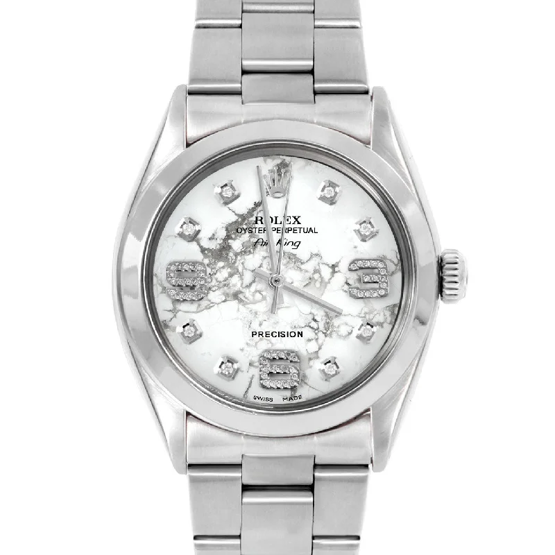 Rolex Air King 34mm | 5500-SS-MRB-8DA369-SMT-OYS