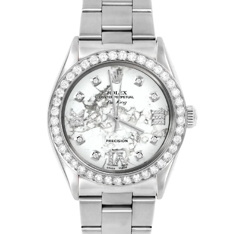 Rolex Air King 34mm | 5500-SS-MRB-8DR369-2CT-OYS