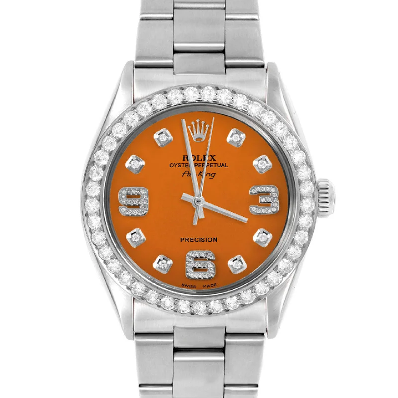 Rolex Air King 34mm | 5500-SS-ORN-8DA369-2CT-OYS