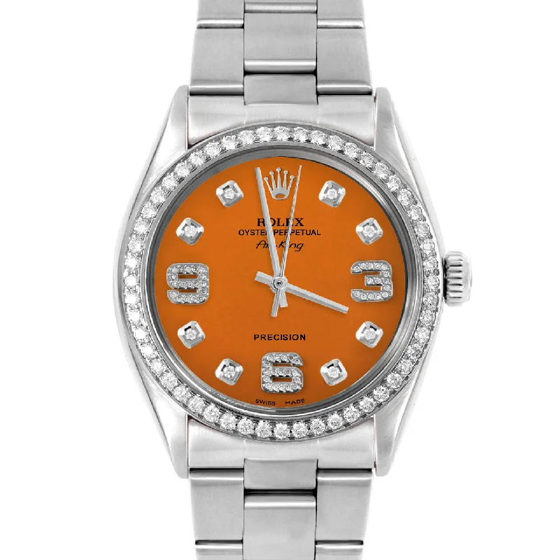 Rolex Air King 34mm | 5500-SS-ORN-8DA369-BDS-OYS