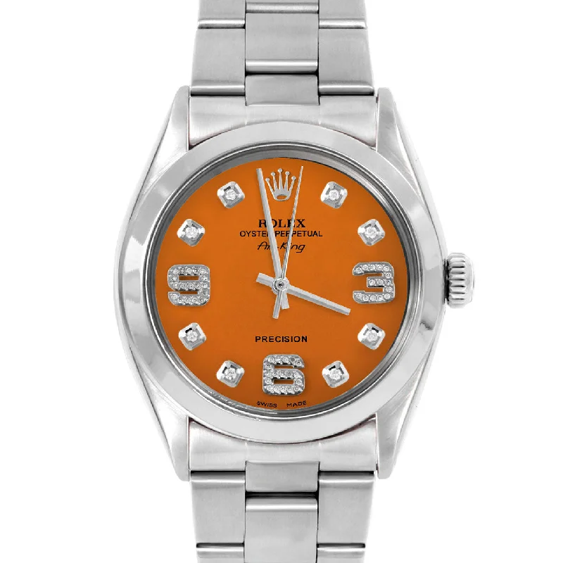 Rolex Air King 34mm | 5500-SS-ORN-8DA369-SMT-OYS