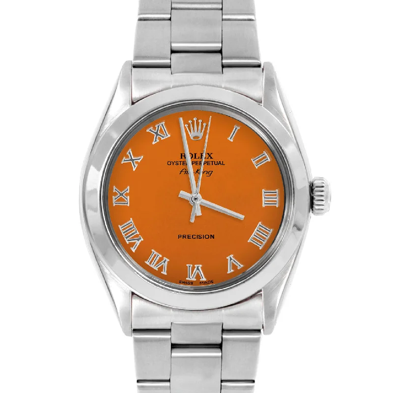 Rolex Air King 34mm | 5500-SS-ORN-ROM-SMT-OYS