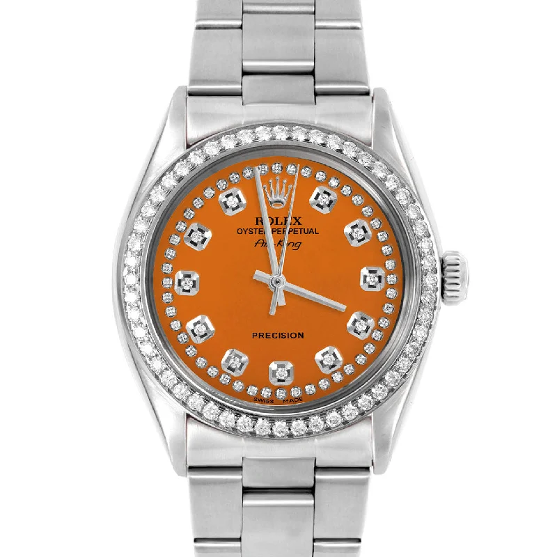 Rolex Air King 34mm | 5500-SS-ORN-STRD-BDS-OYS