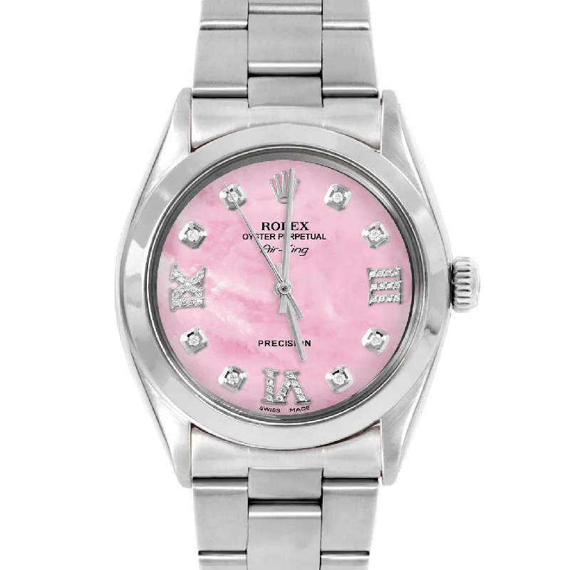 Rolex Air King 34mm | 5500-SS-PMOP-8DR369-SMT-OYS