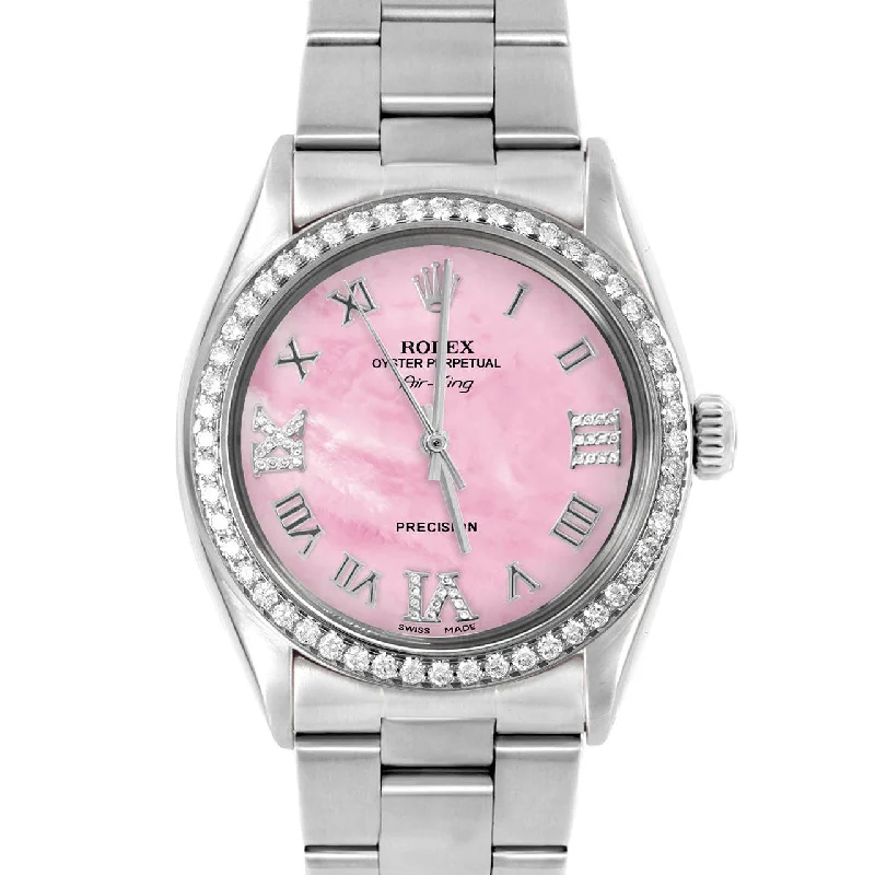 Rolex Air King 34mm | 5500-SS-PMOP-RDR369-BDS-OYS