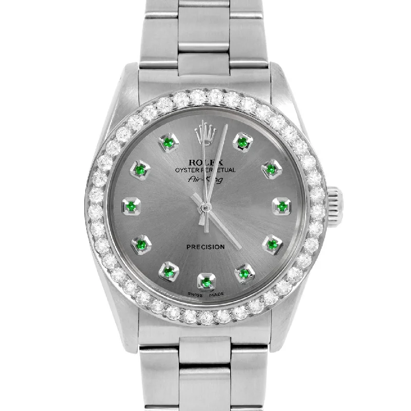 Rolex Air King 34mm | 5500-SS-SLT-EMD-AM-2CT-OYS