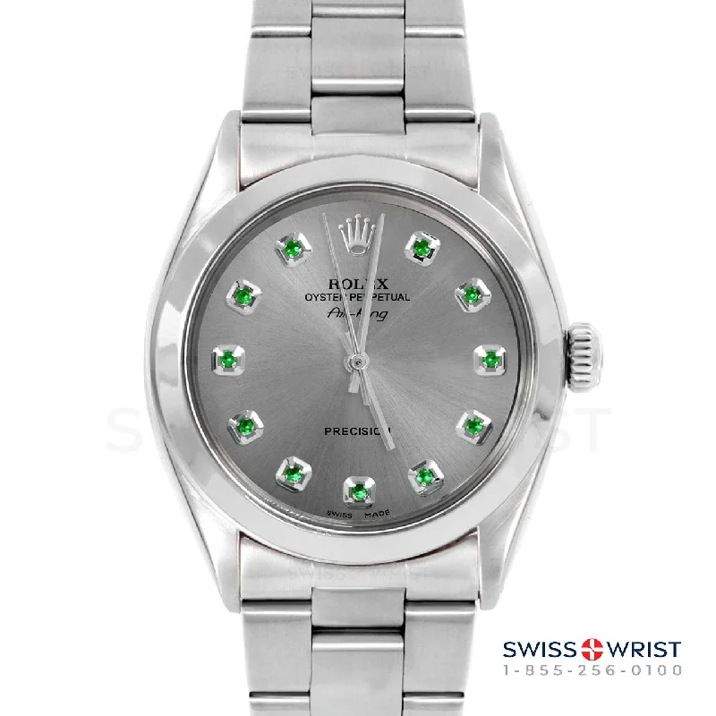 Rolex Air King 34mm | 5500-SS-SLT-EMD-AM-SMT-OYS