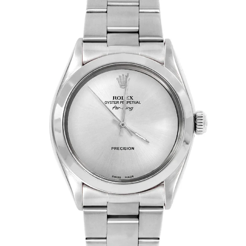 Rolex Air King 34mm | 5500-SS-SLV-NOHM-SMT-OYS