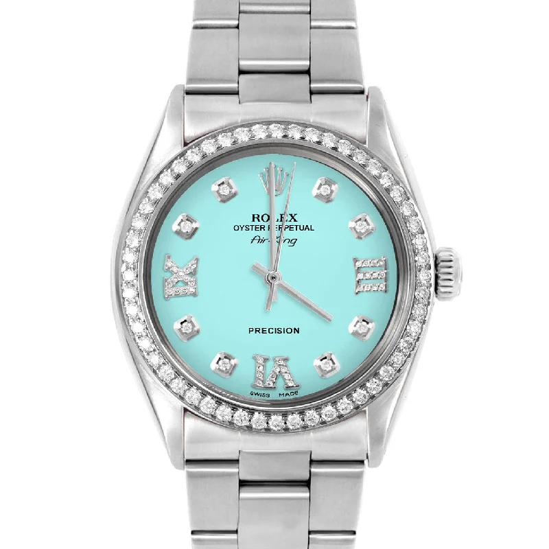 Rolex Air King 34mm | 5500-SS-TRQ-8DR369-BDS-OYS