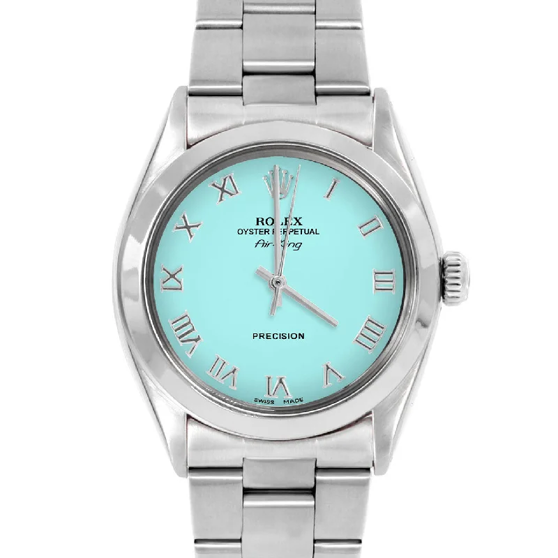 Rolex Air King 34mm | 5500-SS-TRQ-ROM-SMT-OYS