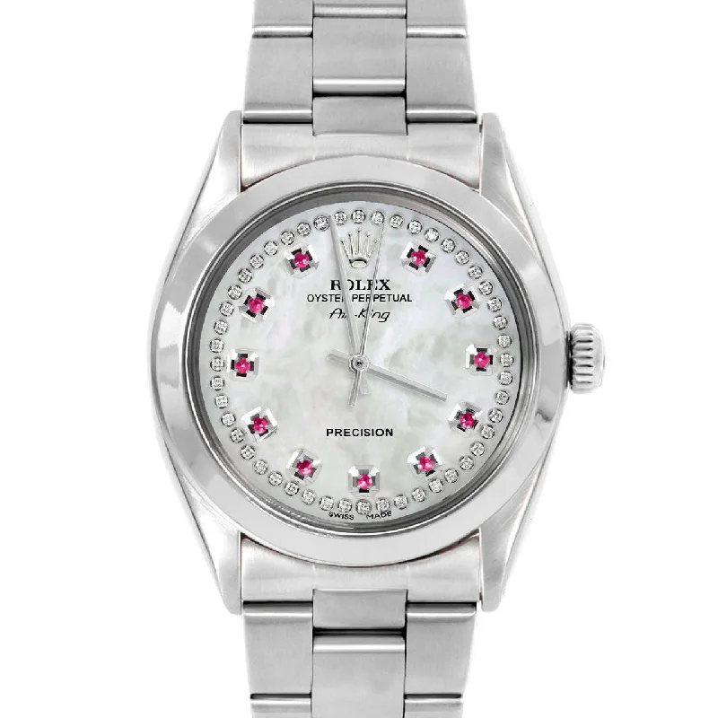 Rolex Air King 34mm | 5500-SS-WMOP-STRR-SMT-OYS