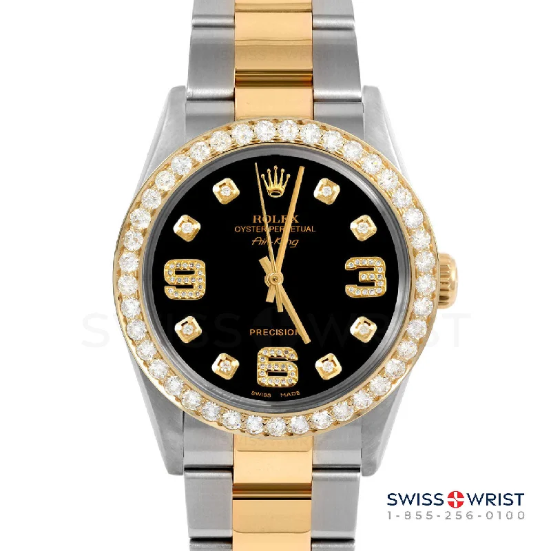 Rolex Air King 34mm | 5500-TT-BLK-8DA369-2CT-OYS