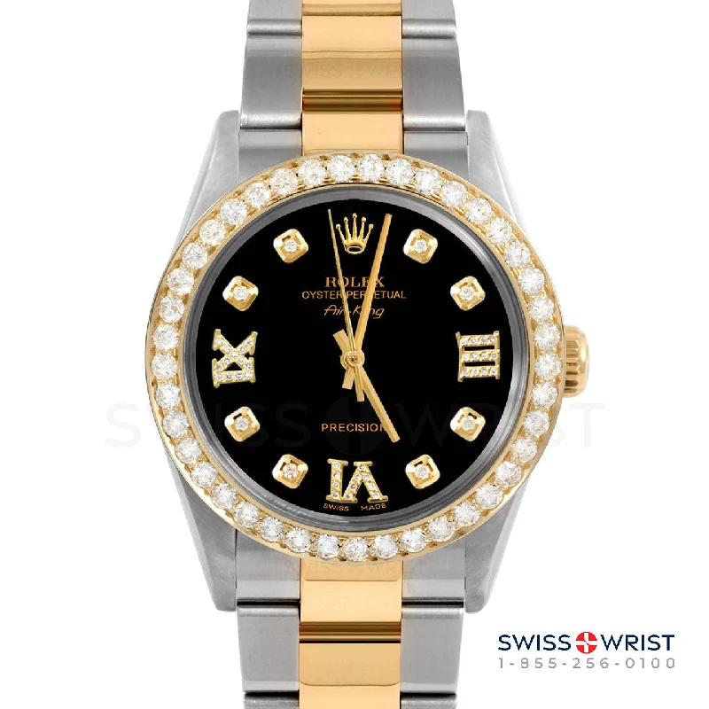 Rolex Air King 34mm | 5500-TT-BLK-8DR369-2CT-OYS