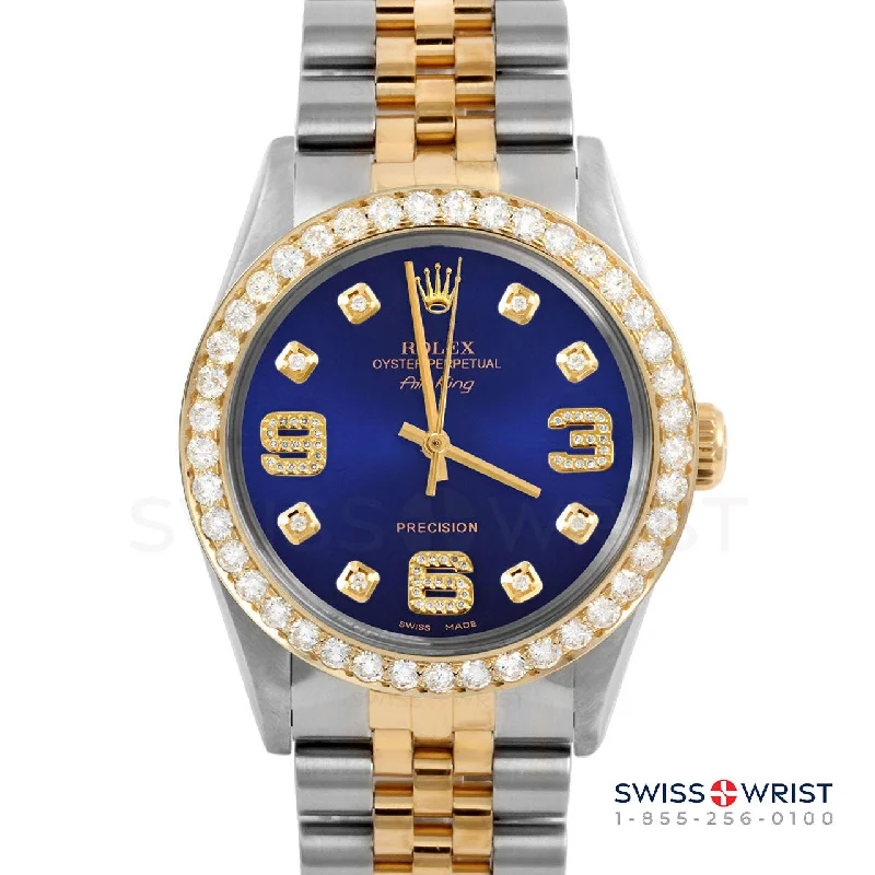 Rolex Air King 34mm | 5500-TT-BLU-8DA369-2CT-JBL