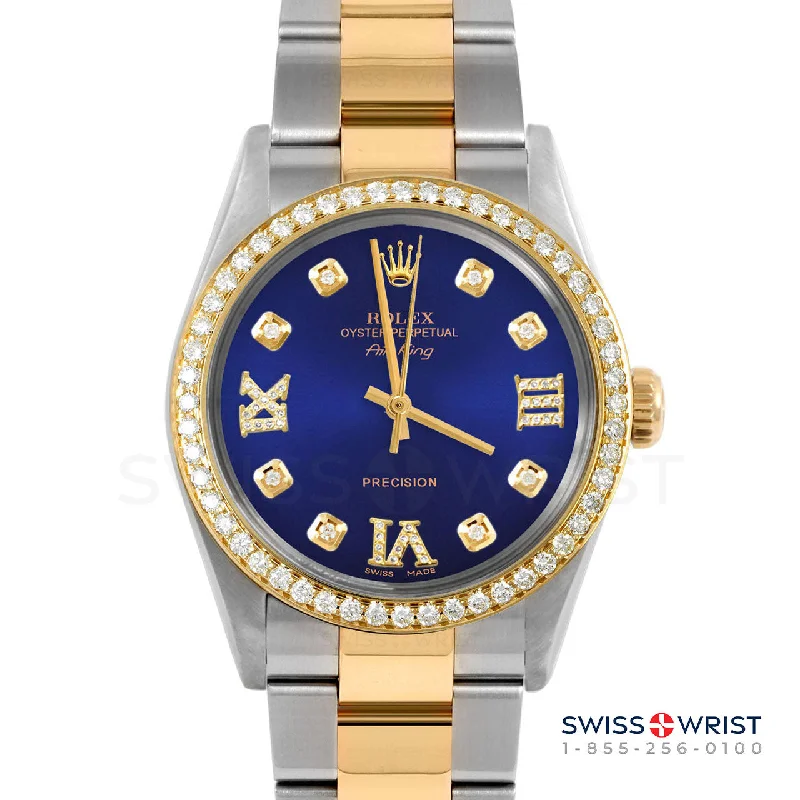 Rolex Air King 34mm | 5500-TT-BLU-8DR369-BDS-OYS