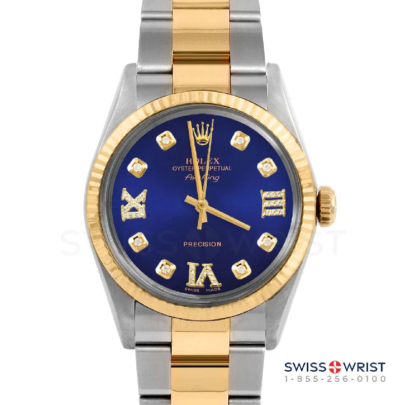 Rolex Air King 34mm | 5500-TT-BLU-8DR369-FLT-OYS