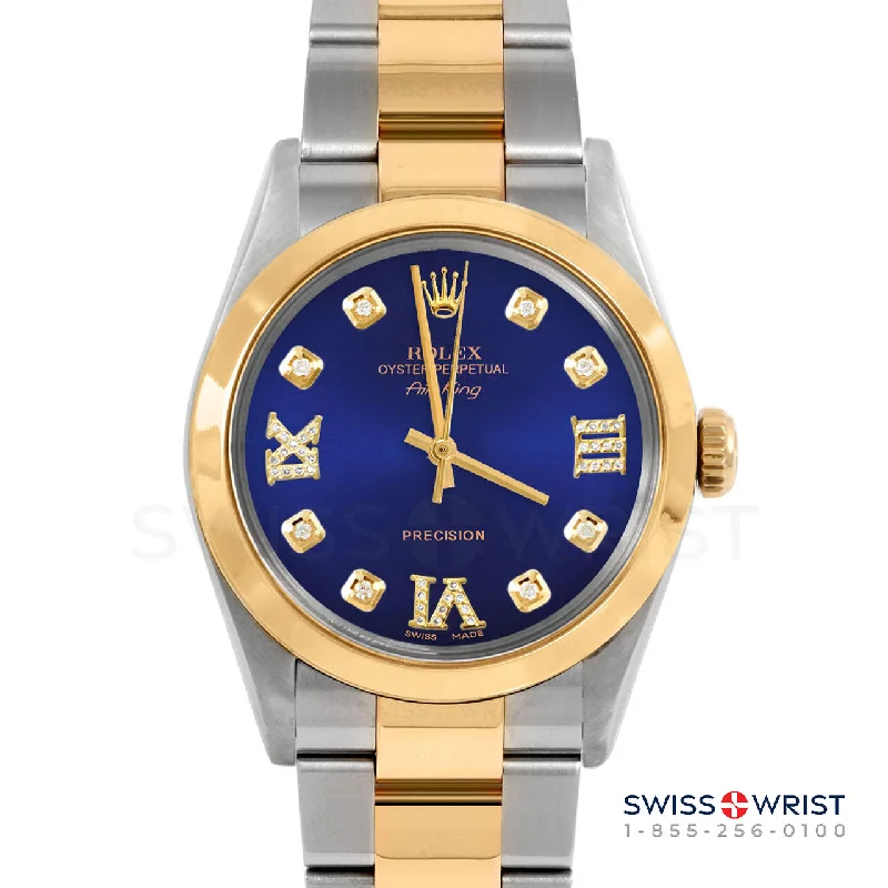 Rolex Air King 34mm | 5500-TT-BLU-8DR369-SMT-OYS