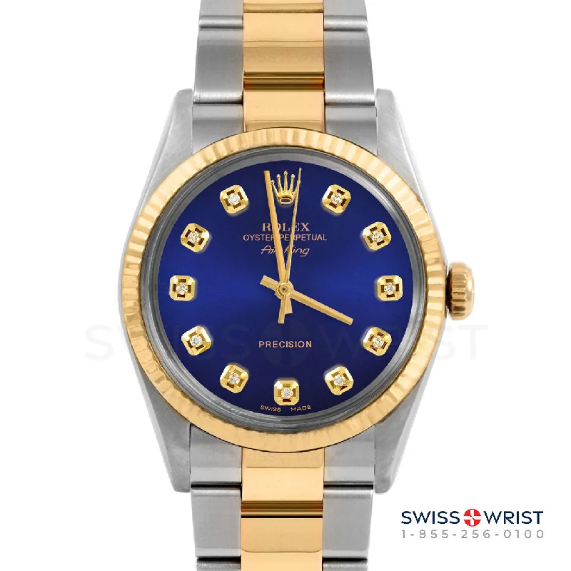 Rolex Air King 34mm | 5500-TT-BLU-DIA-AM-FLT-OYS