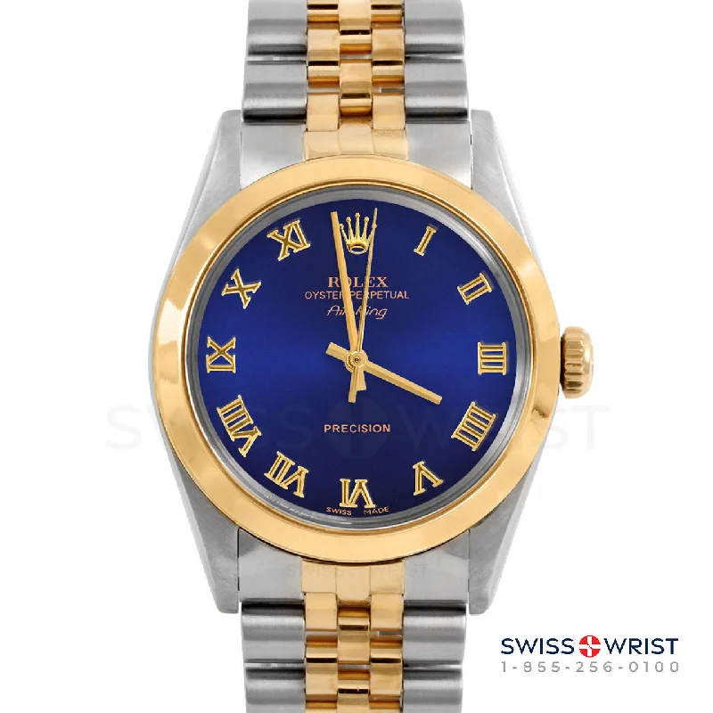 Rolex Air King 34mm | 5500-TT-BLU-ROM-SMT-JBL