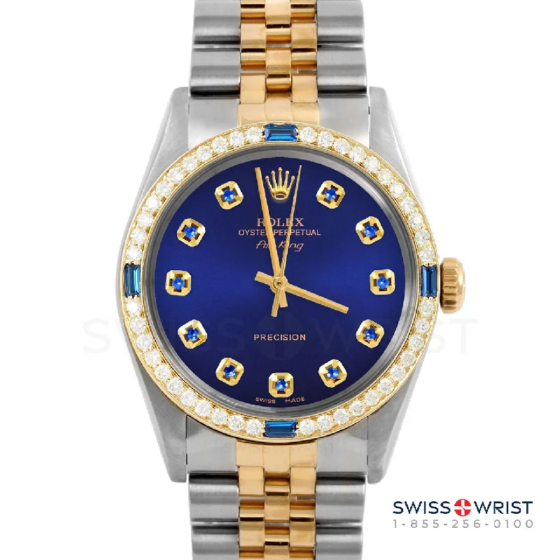 Rolex Air King 34mm | 5500-TT-BLU-SPH-AM-4SPH-JBL