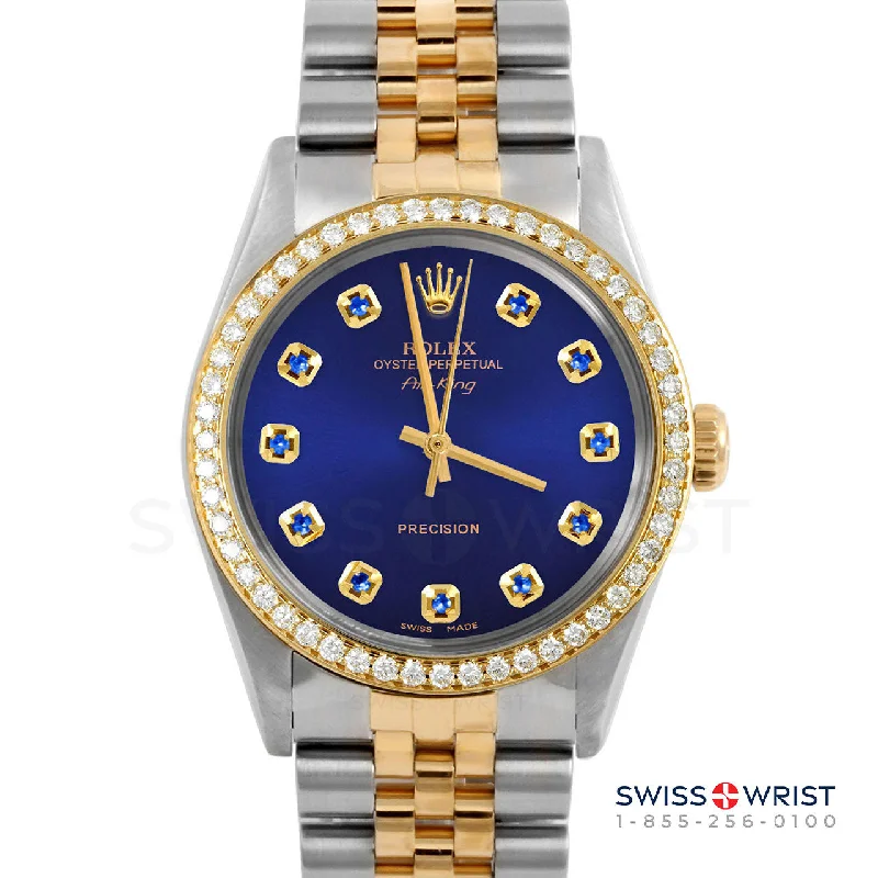 Rolex Air King 34mm | 5500-TT-BLU-SPH-AM-BDS-JBL