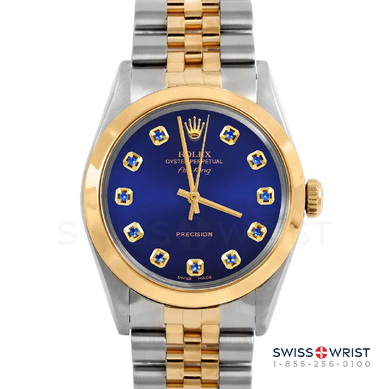 Rolex Air King 34mm | 5500-TT-BLU-SPH-AM-SMT-JBL