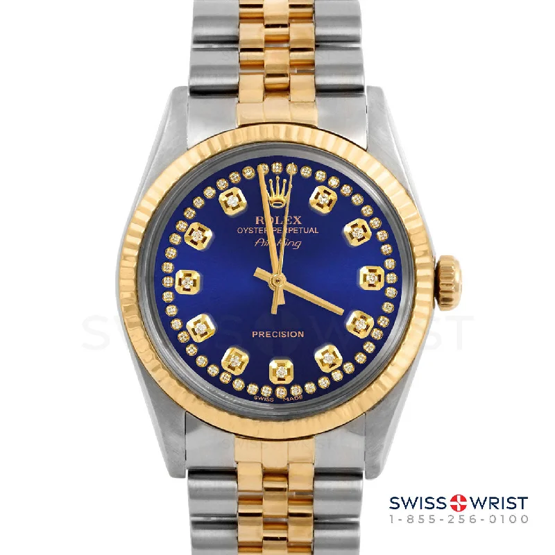 Rolex Air King 34mm | 5500-TT-BLU-STRD-FLT-JBL