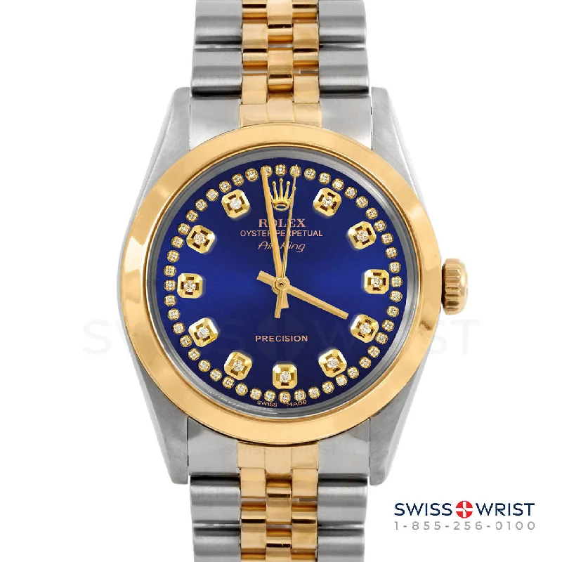 Rolex Air King 34mm | 5500-TT-BLU-STRD-SMT-JBL