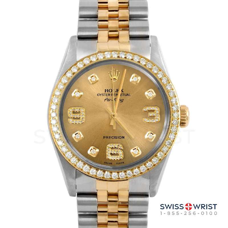 Rolex Air King 34mm | 5500-TT-CHM-8DA369-BDS-JBL