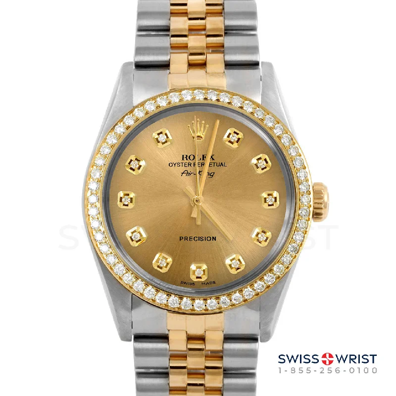 Rolex Air King 34mm | 5500-TT-CHM-DIA-AM-BDS-JBL