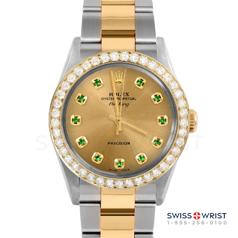 Rolex Air King 34mm | 5500-TT-CHM-EMD-AM-2CT-OYS