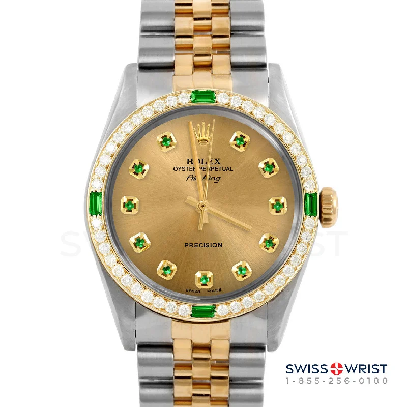 Rolex Air King 34mm | 5500-TT-CHM-EMD-AM-4EMD-JBL