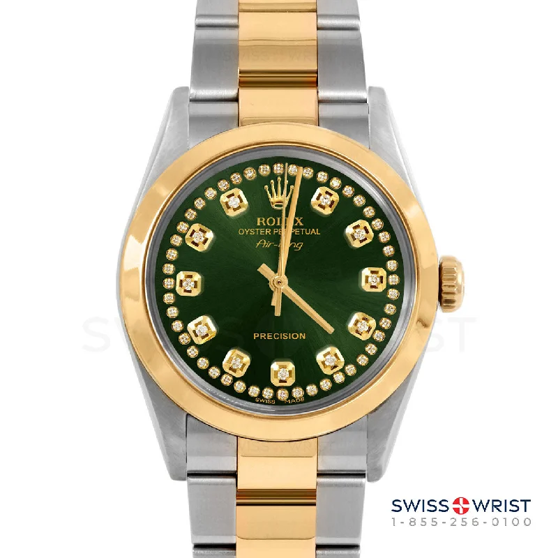 Rolex Air King 34mm | 5500-TT-GRN-STRD-SMT-OYS