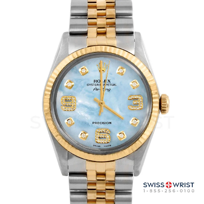 Rolex Air King 34mm | 5500-TT-LBMOP-8DA369-FLT-JBL