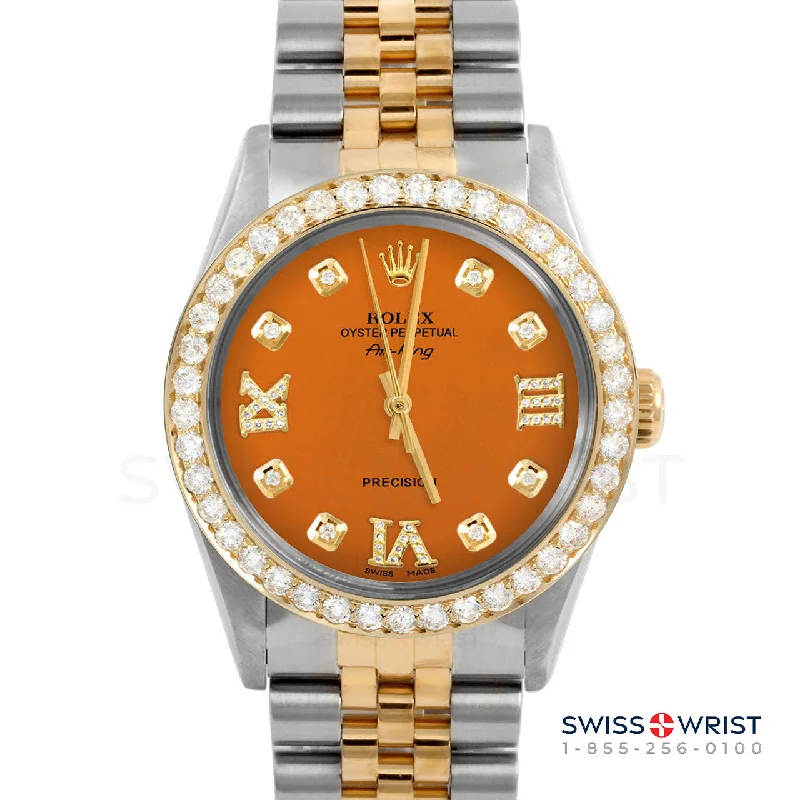 Rolex Air King 34mm | 5500-TT-ORN-8DR369-2CT-JBL